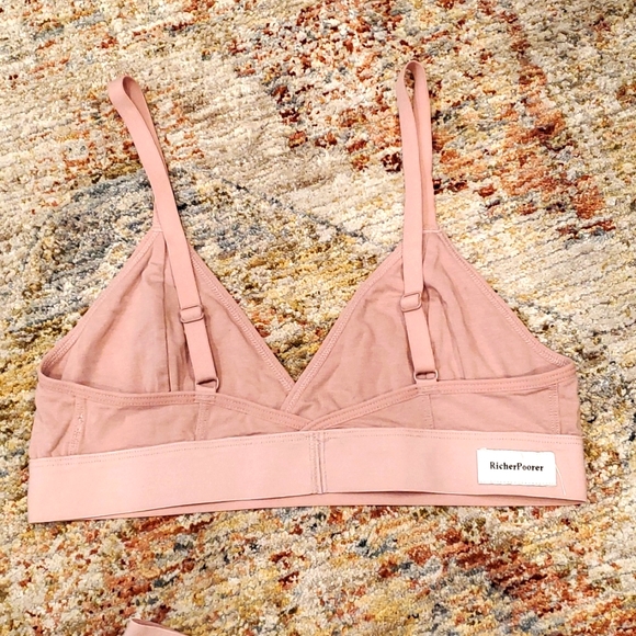 🔴 Richer Poorer Cotton Classic Bralette and Boxer Brief Set - Picture 5 of 10
